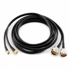 N Male / SMA Male 5m Twin Cable Coaxial
