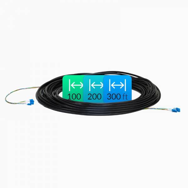 Ubiquiti cable de fibra, monomodo, 100ft