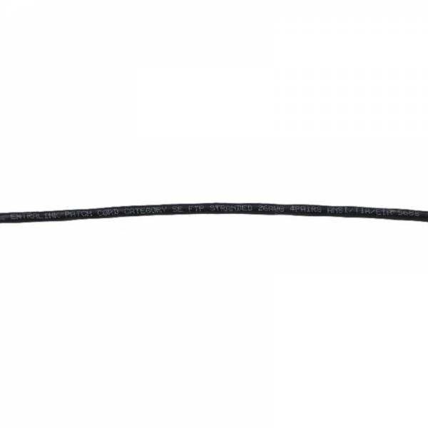 Cable de Conexión Frustrado FTP Cat5e 5m negro