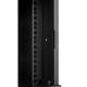 Armario en Rack 10" 6U, 300mm, Puerta de Cristal, Negro