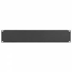 Bastidor de enmascaramiento 19" 2U, Negro