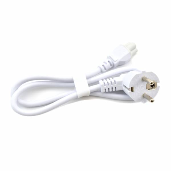 Cable de Alimentación C5 Enchufe EU blanco 65cm