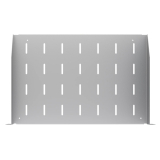 Estante del Estante 19" 1U, 300mm, Gris