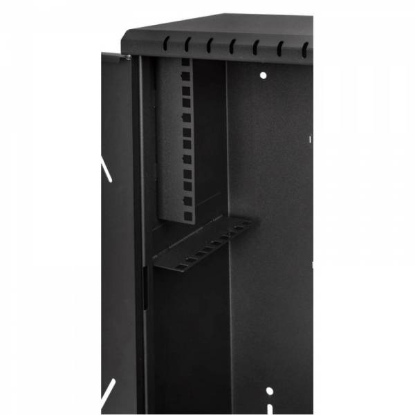 Armario en Rack 19" 3U+4U, 180mm, Negro