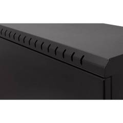 Armario en Rack 19" 3U+4U, 180mm, Negro