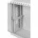 Armario en Rack 19" 3U, 180mm, Gris