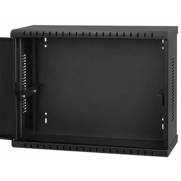 Armario en Rack 19" 3U, 180mm, Negro