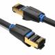 Cable de conexión SSTP Cat8 0.5m negro