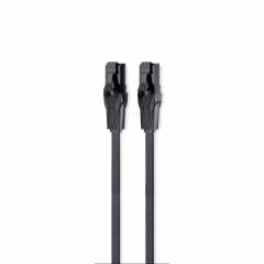 Cable de Conexión Plano UTP Cat6 1.5m negro