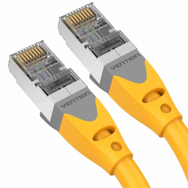 Cable de conexión SSTP Cat6A 5m amarillo
