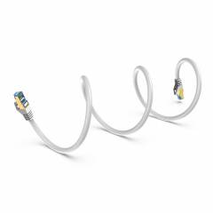 Cable de conexión SSTP Cat7 10m gris