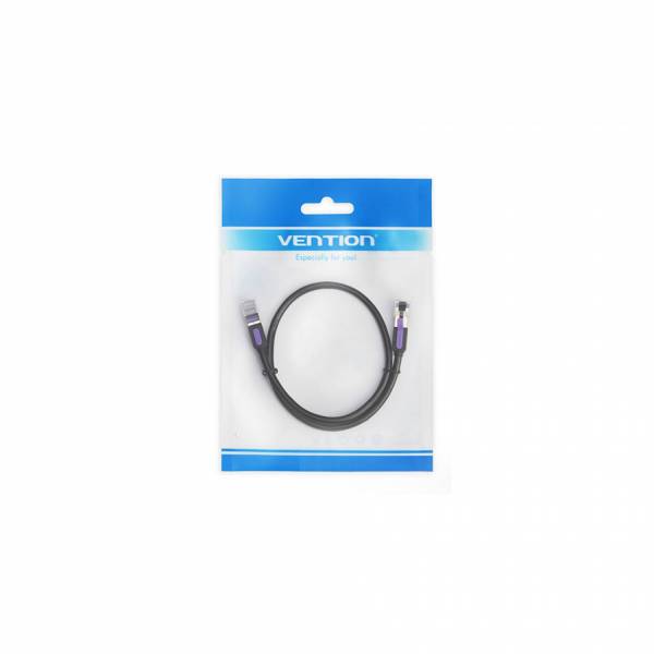 Cable de conexión SSTP Cat7 15m negro