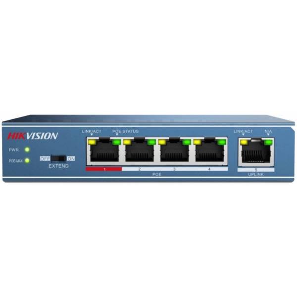 Hikvision Conmutadore DS-3E0105P-E PoE