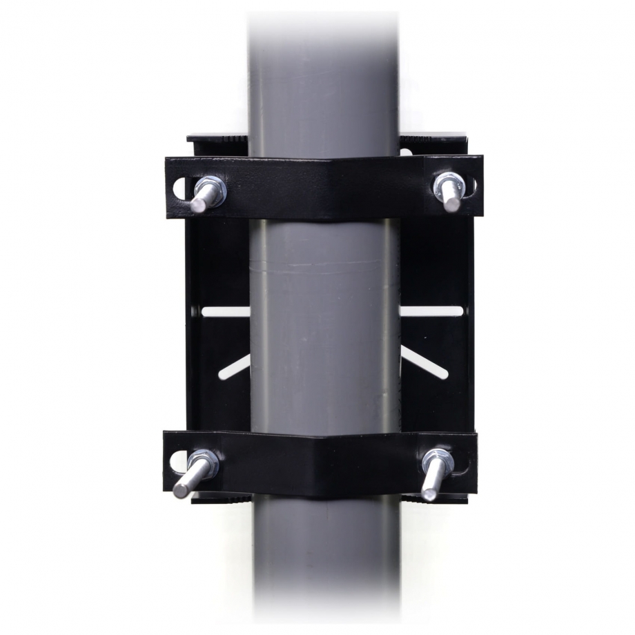 Soporte de Poste De Doble Cara para Cámara IP, Negro