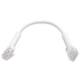 UniFi Cable de parcheo Ethernet, blanco, 0.3m