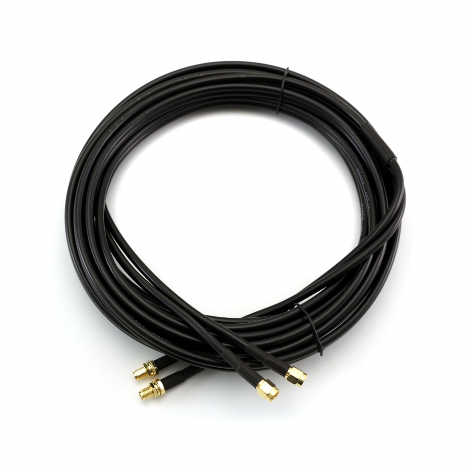 SMA Male / SMA Female 5m Twin Cable Coaxial