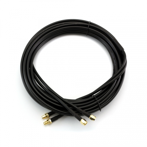 SMA Male / SMA Female 5m Twin Cable Coaxial