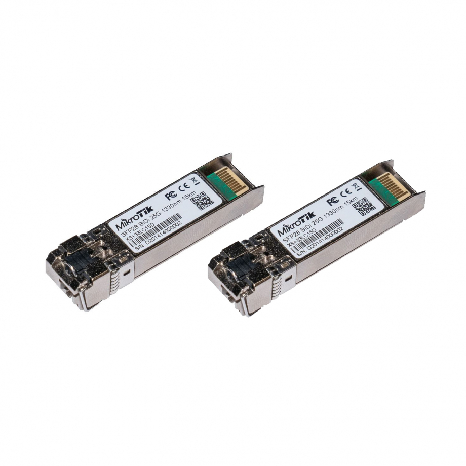 MikroTik 25G Bidirectional Single-Mode Module 10km par