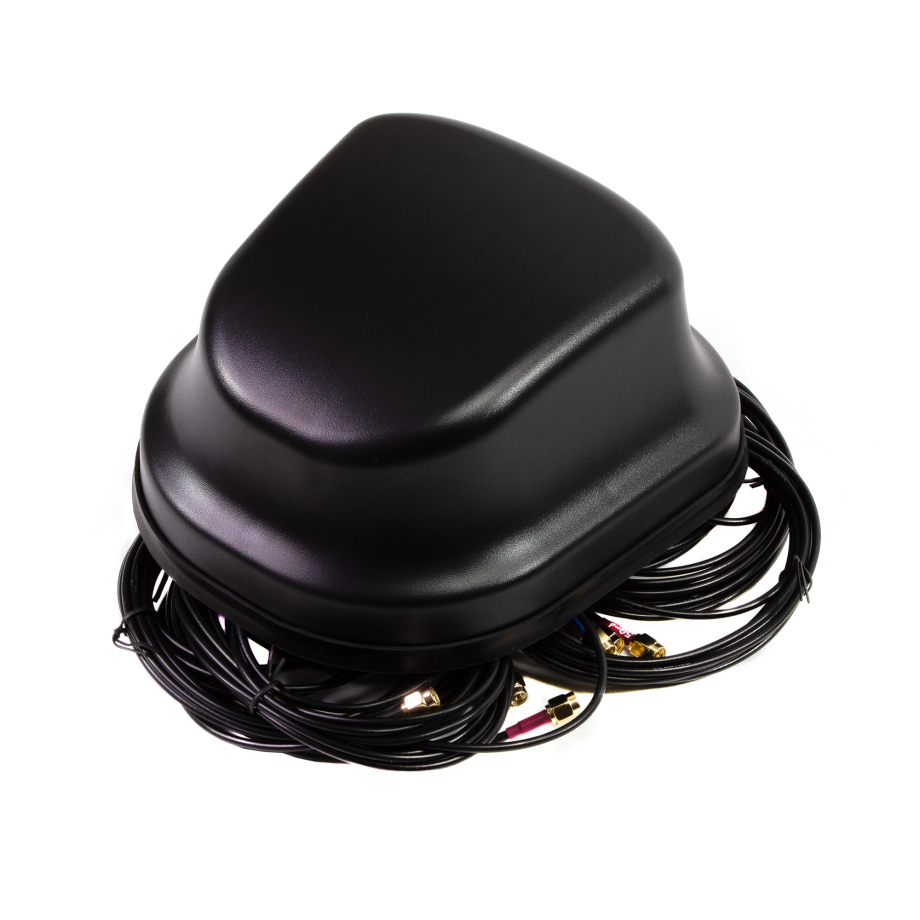 7-in-1 5G GNSS Wi-Fi antena de techo