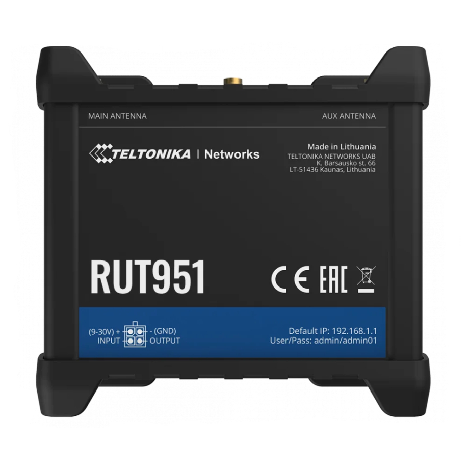 Teltonika Enrutador RUT951 dual-SIM LTE