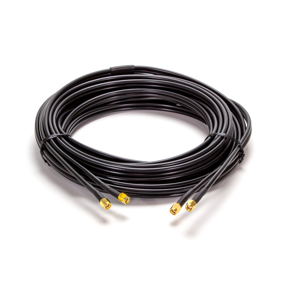 SMA Male / SMA Male 10m Twin Cable Coaxial