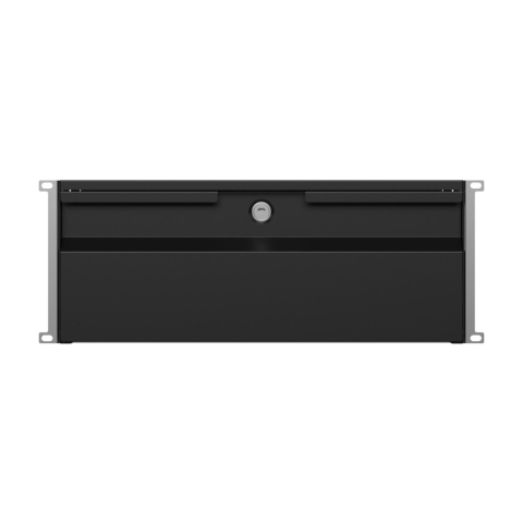 Cajón de Rack 19" 4U, 320mm, Negro