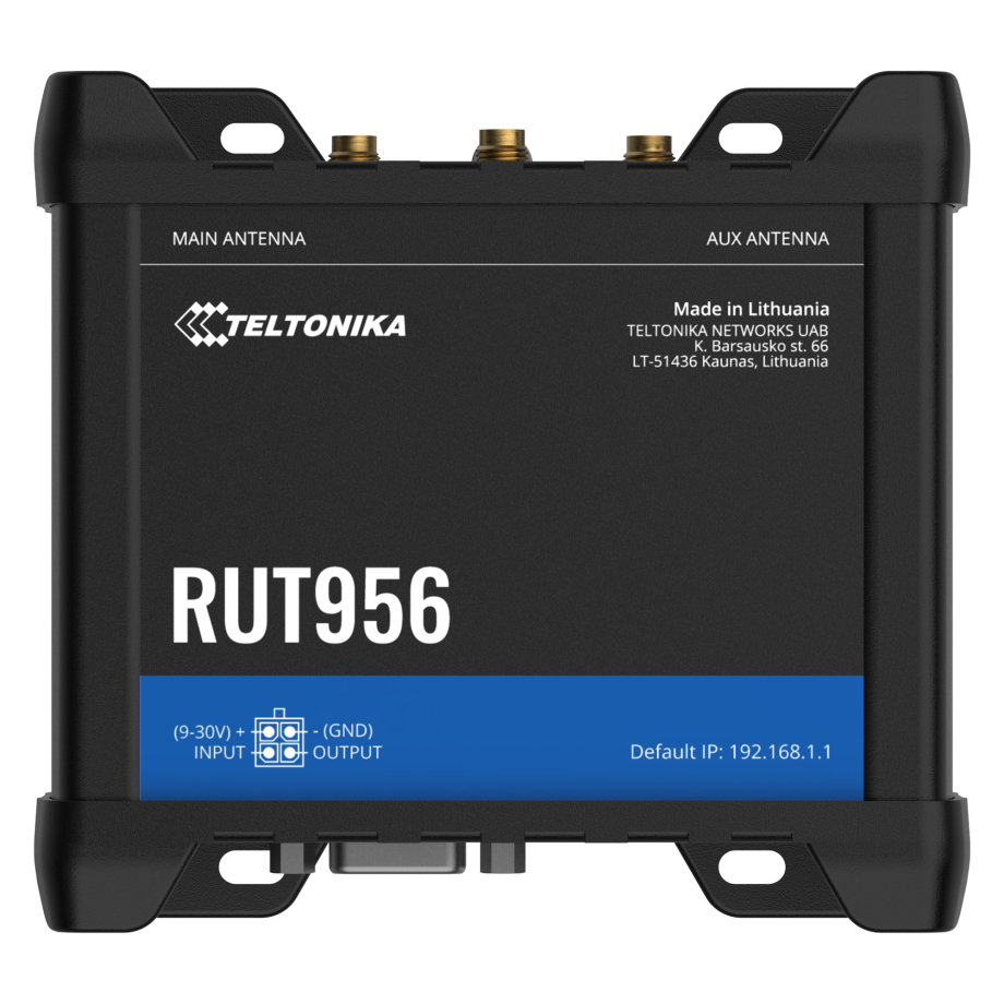 Teltonika Enrutador RUT956 Global dual-SIM LTE