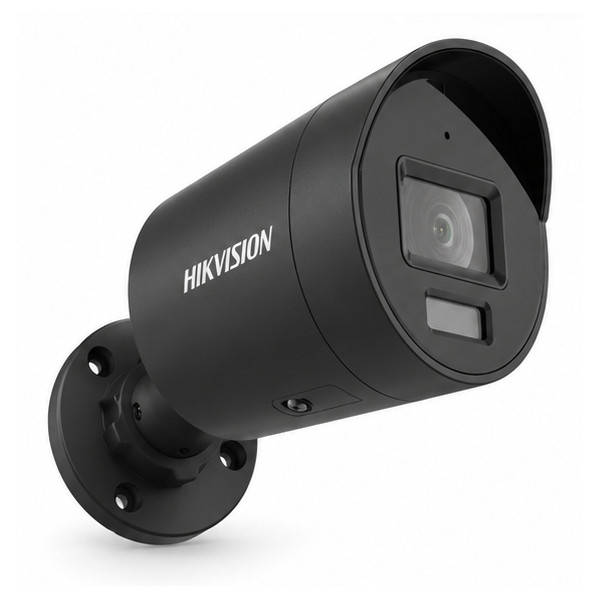 HikVision 4 MP Cámara Bullet DS-2CD2046G2H-IU(2.8mm)(eF) Negro