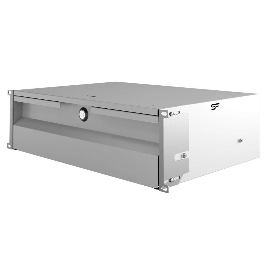 Cajón de Rack 19" 3U, 320mm, Gris