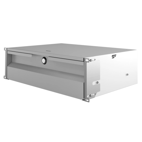 Cajón de Rack 19" 3U, 320mm, Gris