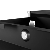 Cajón para Rack 19" 3U, 320mm, Negro