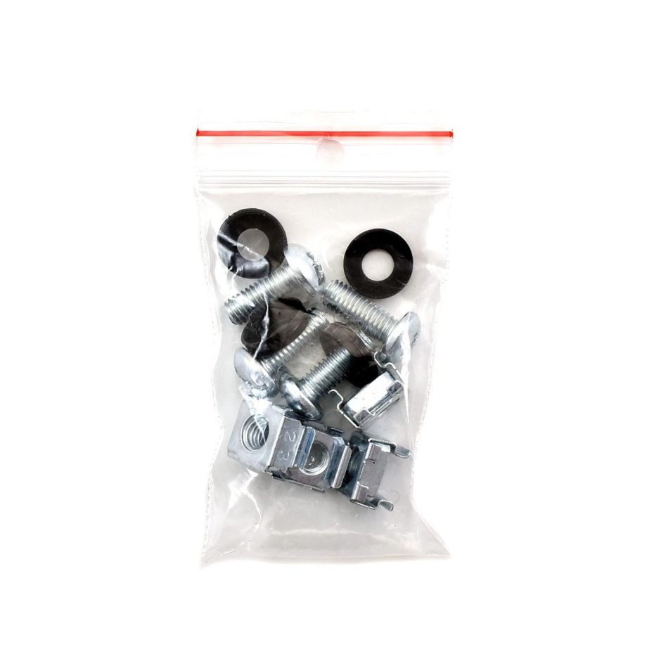 Juego de 4 tornillos de PVC M6 para RACK