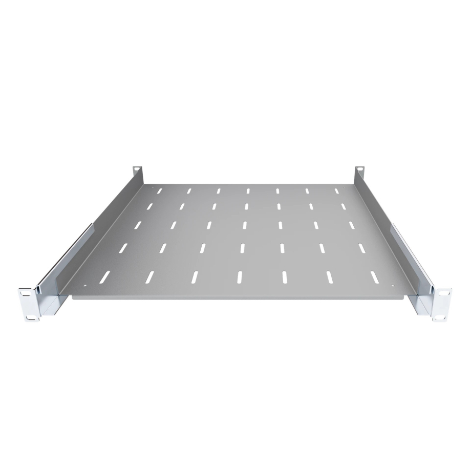 Estante del Estante 19" 1U, 450mm, Gris
