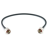 N macho a N macho 50cm cable coaxial — HF240 (equivalente a LMR240)