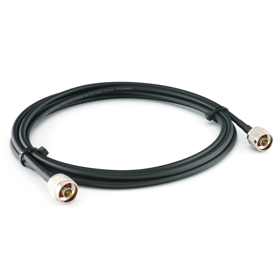N macho a N macho 1m cable coaxial — HF240 (equivalente a LMR240)