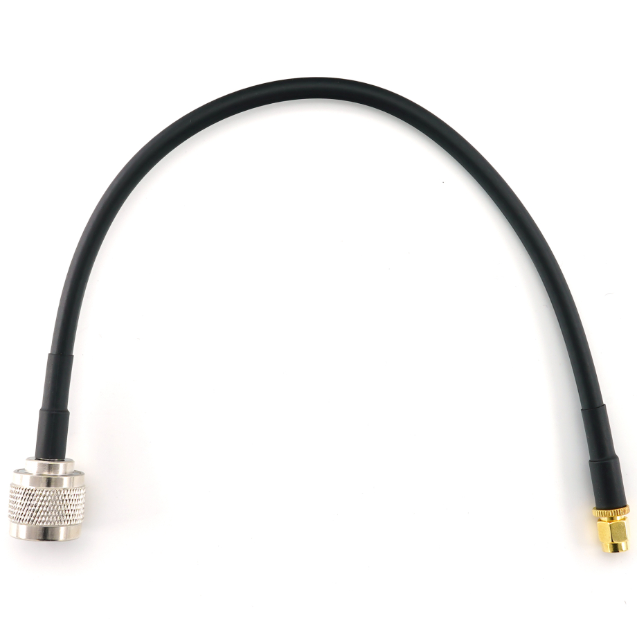 SMA macho a N macho 30cm cable coaxial — HF240 (equivalente a LMR240)