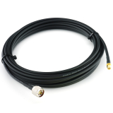 SMA macho a N macho 10m cable coaxial — HF240 (equivalente a LMR240)