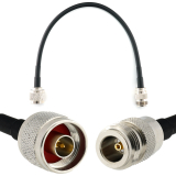 N macho a N hembra 30cm cable coaxial — HF240 (equivalente a LMR240)