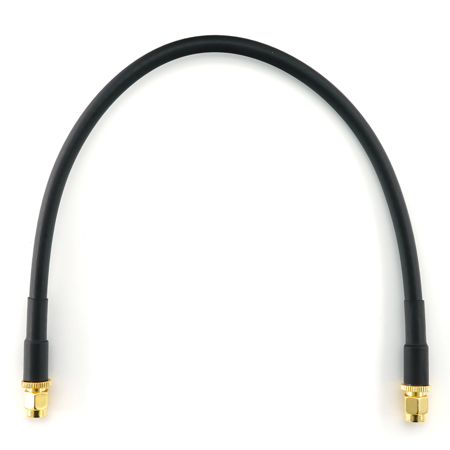 SMA macho a SMA macho 30cm cable coaxial — HF240 (equivalente a LMR240)