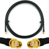 SMA macho a SMA macho 2m cable coaxial — HF240 (equivalente a LMR240)