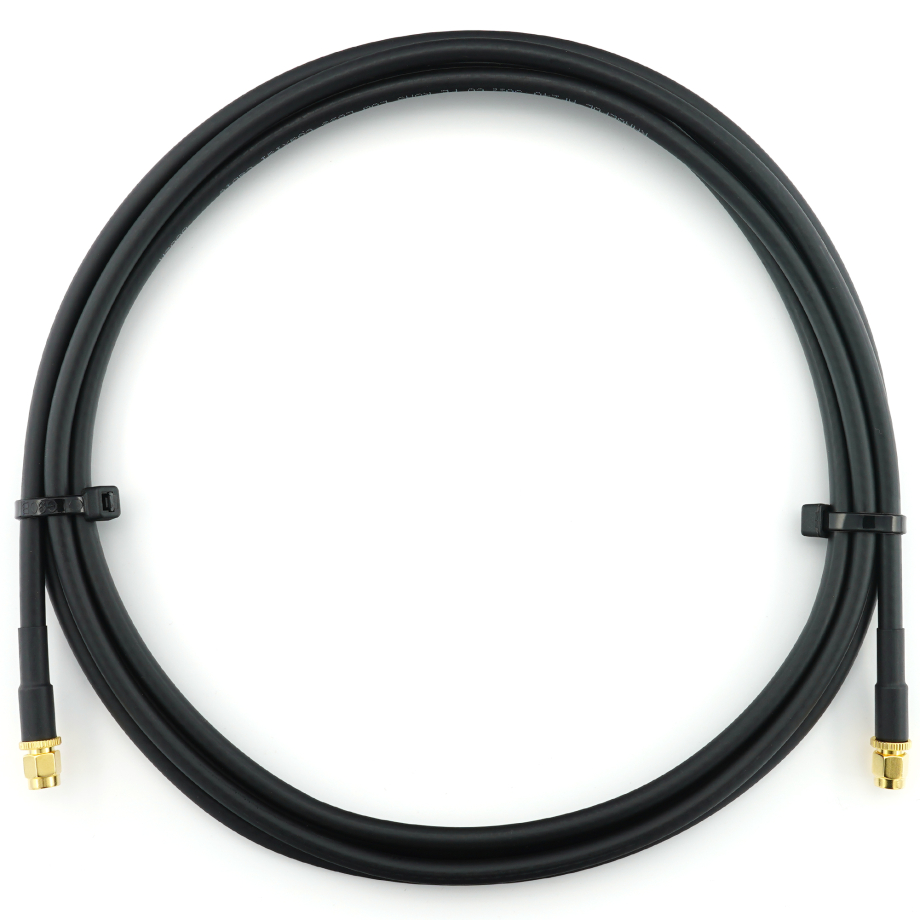 SMA macho a SMA macho 2m cable coaxial — HF240 (equivalente a LMR240)