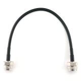 N macho a N macho Hex 30cm cable coaxial — HF240 (equivalente a LMR240)