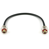 N macho a N macho Hex 30cm cable coaxial — HF240 (equivalente a LMR240)