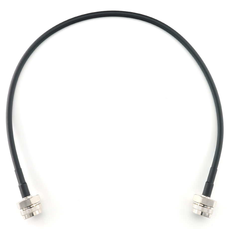 N macho a N macho Hex 50cm cable coaxial — HF240 (equivalente a LMR240)