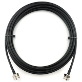 N macho a N macho Hex 10m cable coaxial — HF240 (equivalente a LMR240)