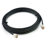 N macho a N macho Hex 10m cable coaxial — HF240 (equivalente a LMR240)