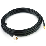 SMA macho a N macho Hex 10m cable coaxial — HF240 (equivalente a LMR240)
