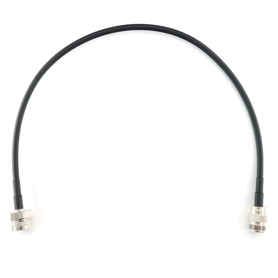 N macho Hex a N hembra 50cm cable coaxial — HF240 (equivalente a LMR240)