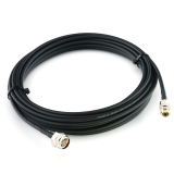 N macho Hex a N hembra 5m cable coaxial — HF240 (equivalente a LMR240)
