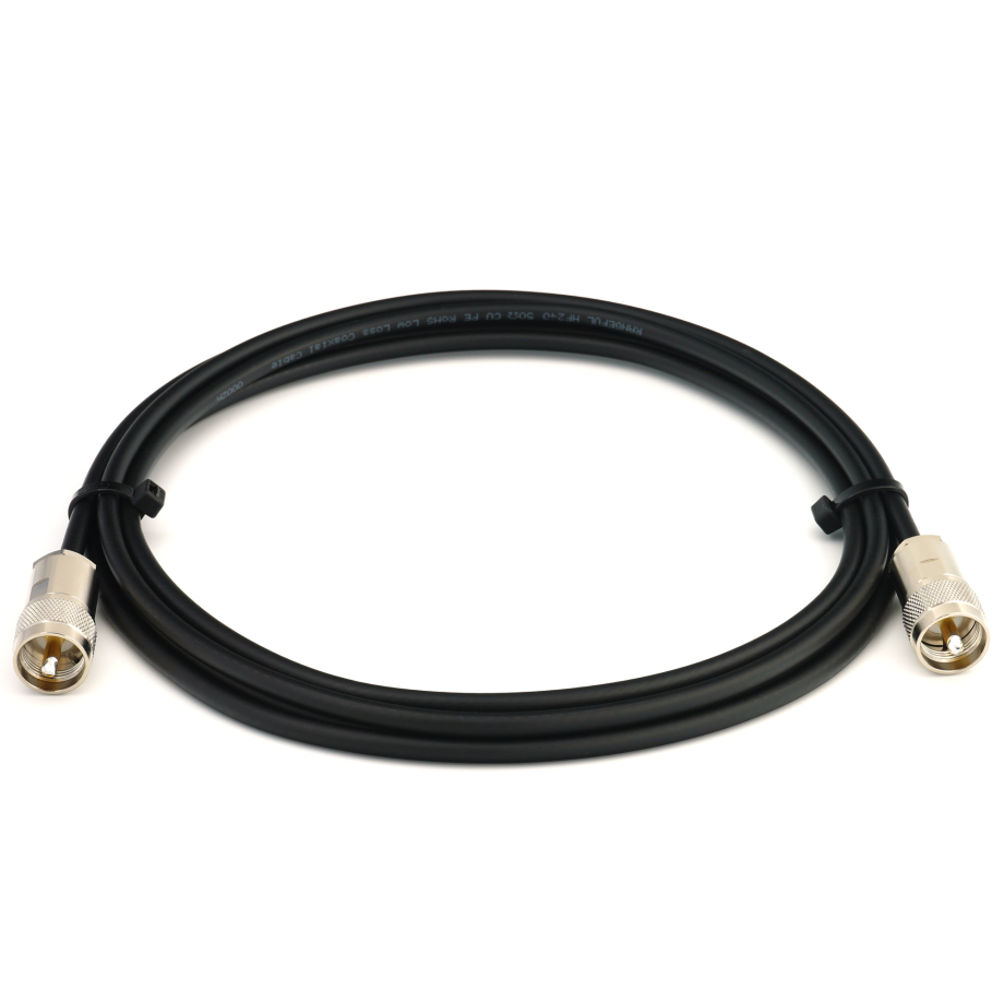 PL259 a PL259 5m UHF CB Radio Cable Coaxial — HF240 (equivalente a LMR240)